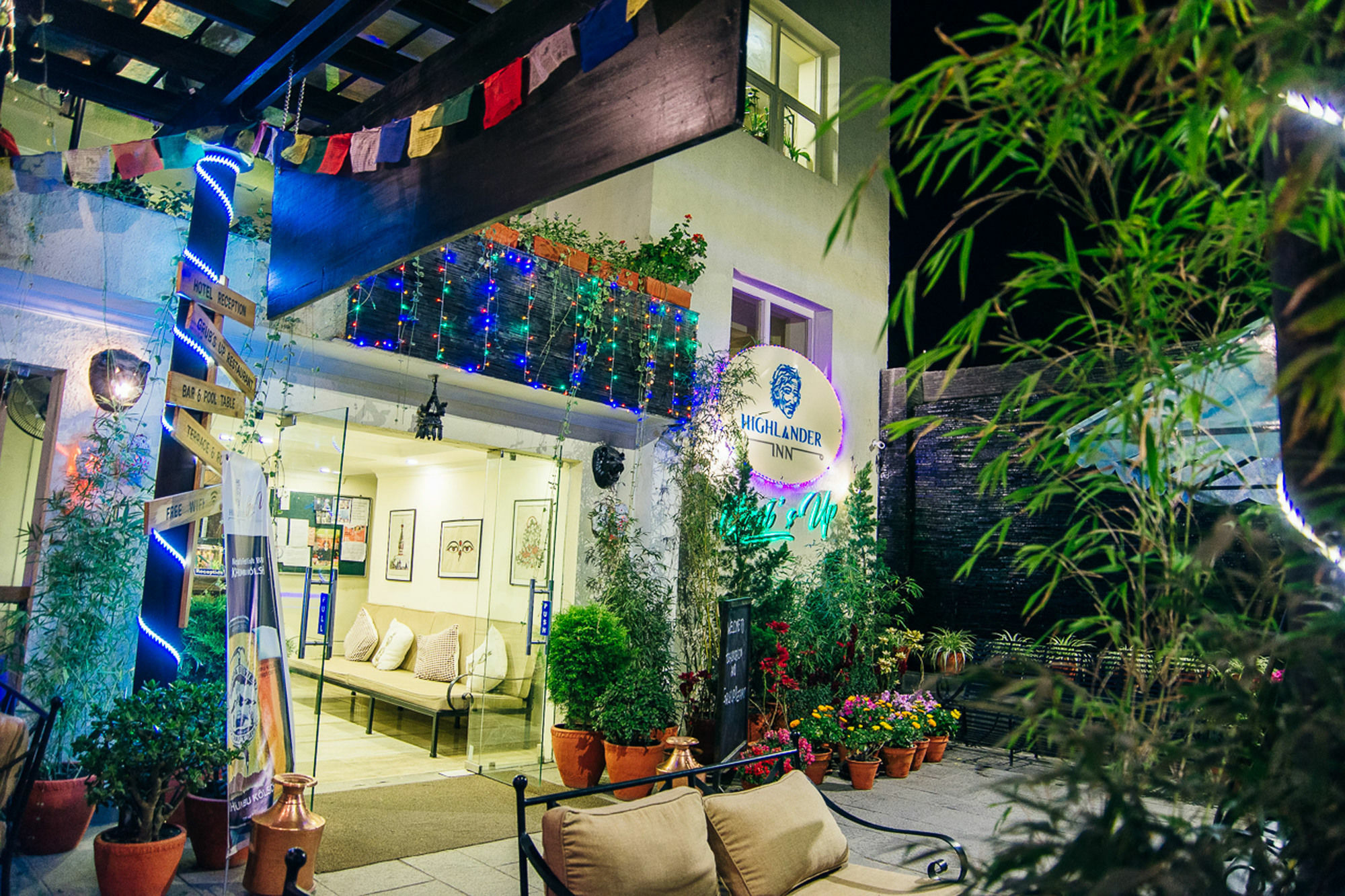 Hotel Highlander, Thamel Kathmandu Exterior photo